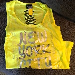 NWT Neon tank top from New York City
